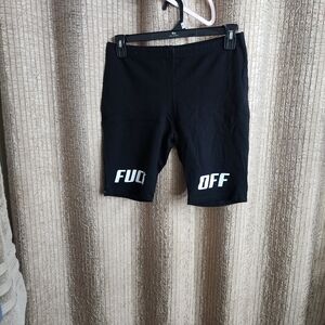 Fashion Nova Black and White Women's Shorts